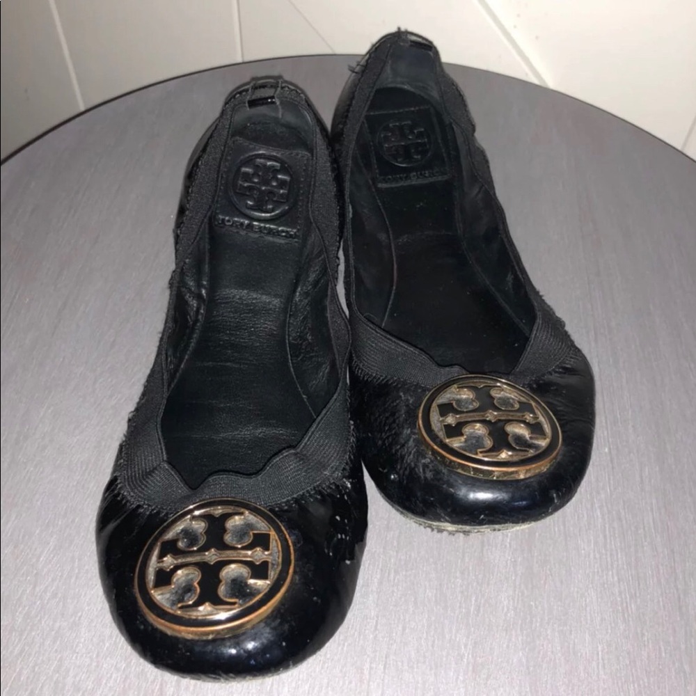 Tory Burch Patent Flats 8.5